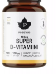 Витамины D 100мг усиленный Puhdistamo Super D-vitamiini 120кап.