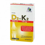 Витамин D3 2000 I.E. +K2 100мкг Avitale 120таб.