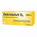 Витамин D3  Декристовит, Dekristolvit 2000 ME 90таб.