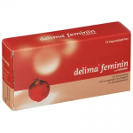 Свечи вагинальные delima feminin (масло косточек граната и виноградных косточек)10шт.