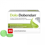 Средство для лечения боли в горле (пастилки)Доло Добендан, Dolo-Dobendan 36шт.