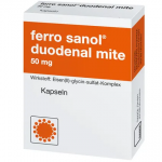 Железо ferro sanol duodenal mite 50 mg 100кап.