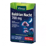  Валериана Kneipp Baldrian Nacht 700мг Filmtabletten, 30шт.