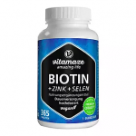 Биотин 10мг+цинк+селен Vitamaze 365кап.