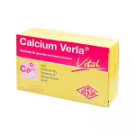 Комплекс Кальций, магний, Д3, К1, цинк Calcium Verla Vital 100кап.