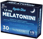 Мелатонин (препарат для улучшения сна)  1,5г Via Naturale Hyvän Olon 30таб.