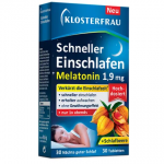 Мелатонин 1,9+экстракт ашваганды Klosterfrau Schneller Einschlafen 30кап.