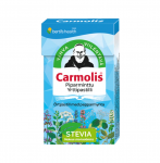  Леденцы Кармолис из альпийских трав с эфирными маслами, без сахара (Мята) CARMOLIS 45гр