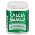  Кальций для суставов и костей CALCIA sitraatti 500мг+ D3 160табл.