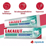 Зубная паста для чувствительных зубов Зубная паста Lacalut Sensitive 75мл