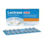 Препарат фермента лактазы Lactrase 12000 FCC 45кап.