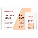 Фермент лактазы (2дозатора) Redcare Lactase 6000, 200шт.