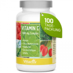 Растительный иммунный комплекс Vitactiv VITAMIN C 1000 mg Complex + Acerola 100кап.