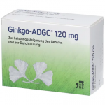 Препарат для улучшения кровообращения Гинко билоба Ginkgo-ADGC 120 mg 60кап.
