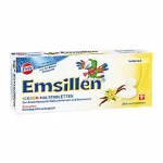 Пастилки при болях в горле детские, без сахара (ваниль) Эмсер Emser Emsillen 20шт.