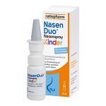 Спрей назальный NasenDuo Kinder ratiopharm (для детей с 2 до 6 лет) 0,5мг + дексапантенол 10мл