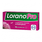 Таблетки от аллергии LoranoPro 5 mg Allergietabletten, 18шт.