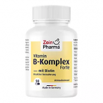 Витамины группы В + биотин Vitamin B Komplex + Biotin,  90кап.