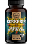 Берберин, оптимизированный пиперином и хромом Шойненгут Scheunengut Berberin 120кап. 