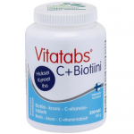 Комплекс витамин C + Биотин + Хром Vitatabs 200кап.