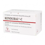 Таблетки железа пролонгированного действия+ витамин C Кендурал-С Kendural-C  50таб.