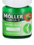 Витамины Moller Omega-3 Nivelille для суставов 76капсул 