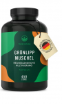 Зеленогубые мидии TRUE NATURE Grünlippmuschel 450кап.