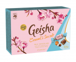 Шоколадные конфеты Fazer Geisha с фундуком и соленой карамелью 150гр