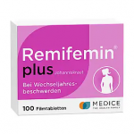 Для облегчения симптомов менопаузы Ремифемин плюс, Remifemin plus (зверобой+цимицифуга) 100кап. Для облегчения симптомов менопаузы Ремифемин плюс, Remifemin plus (зверобой+цимицифуга) 100кап.