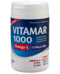 Рыбий жир (усиленная формула)  Omega-3 Vitamar 1000 etyyliesteröity 100капсул