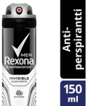  Дезодорант-спрей Rexona "Невидимый на черном и белом" для мужчин 150мл 