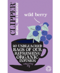 Чай Clipper органический фруктово-травяной c черникой Luomu Wild Berry  20пак.