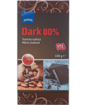    Темный шоколад Rainbow 80% Cocoa 100гр