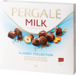 Набор шоколадных конфет PERGALĖ Milk Chocolate Collection с молочным шоколадом 382гр