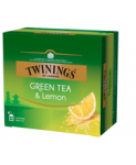 Зелёный чай с лимоном Twinings Green Tea Lemon 50пак.