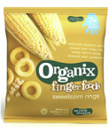  Органические кукурузные колечки (с 7 месяцев ) Organix 20гр