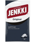 Жевательная резинка без сахара Jenkki Original Salmiac purukumi 100гр