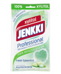 Жевательная резинка без сахара свежая мята Jenkki Professional fresh spearmint 70гр