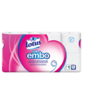 Туалетная бумага Lotus Soft Embo 8рулонов