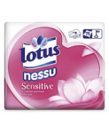 Салфетки для чувствительной кожи Lotus Nessu Sensitive 75шт.
