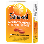 Витаминно-минеральные комплекс Sana-sol Monivitamiini Pehmea ja pureskeltava 48табл.