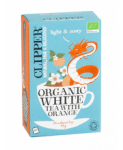 Чай белый органический с апельсином Clipper Luomu Valkoinen Appelsiini Tee 26пак.