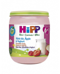 Детское питание HiPP Luomu (ягодное ассорти, яблоко, йогурт) 6+ мес. 190гр
