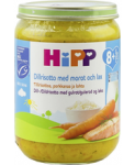 Детское питание HiPP Luomu (морковь, рис, лосось) 8+ мес. 190гр