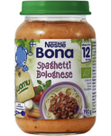  Детское питание Nestle Bona Spaghetti Bolognese organic с 1 года. 190 гр