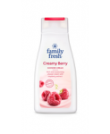 Увлажняющий гель для душа (малина и сливки) Family Fresh Creamy Berry 500мл