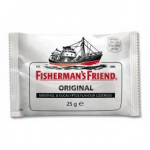 Леденцы от укачивания с ментолом Fisherman’s Friend Original pastilli 25гр